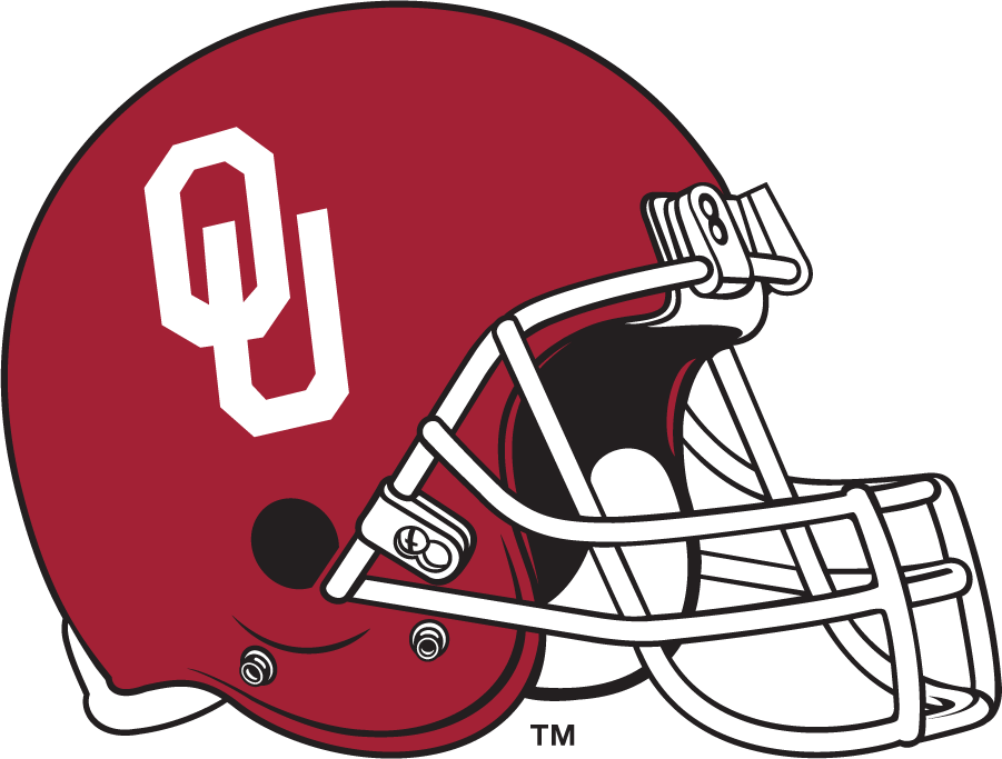 Oklahoma Sooners 2005-2018 Helmet Logo diy DTF decal sticker